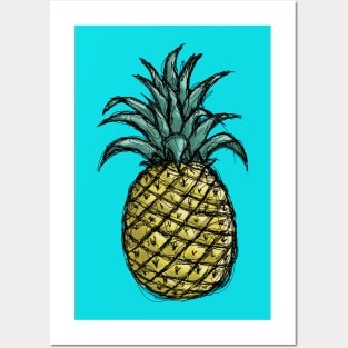 Pineapple Posters and Art